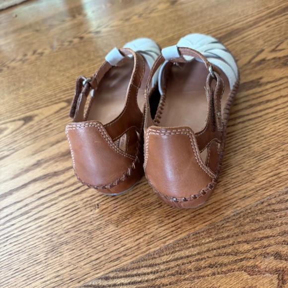 Pikolinos size 38 (8), white and cognac - Picture 3 of 7